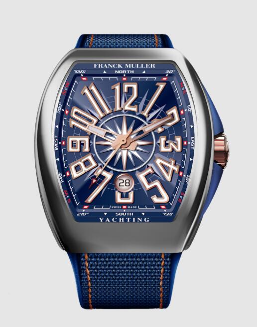 Buy Franck Muller Vanguard Yachting Replica Watch for sale Cheap Price V 41 SC DT YACHTING BL STG AC-BL